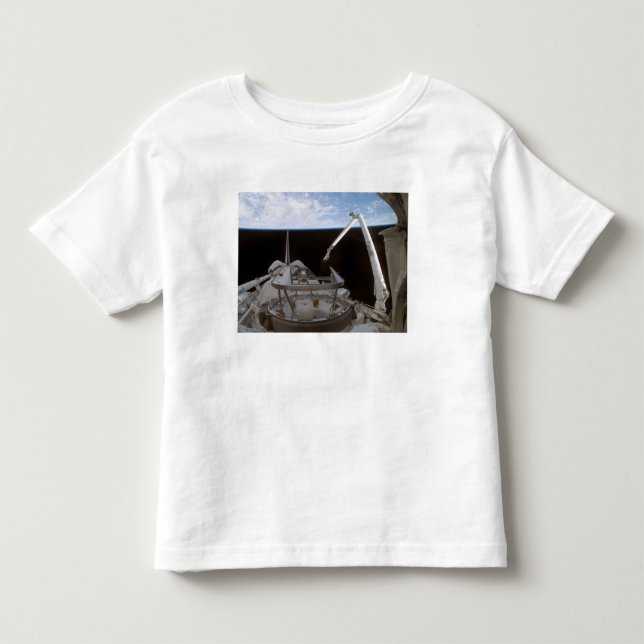 Space Shuttle Discovery's payload bay 2 Toddler T-Shirt (Front)