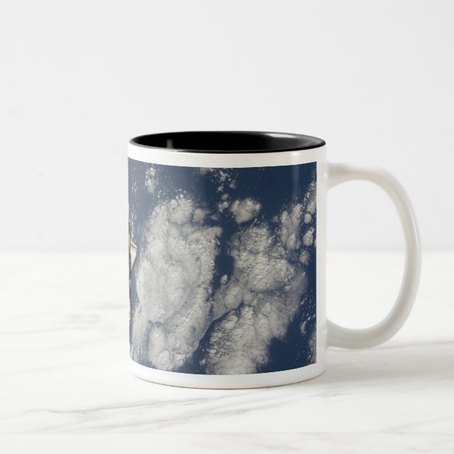 Space Shuttle Endeavour 10 Two-Tone Coffee Mug (Right)