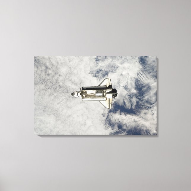 Space Shuttle Endeavour 12 Canvas Print (Front)