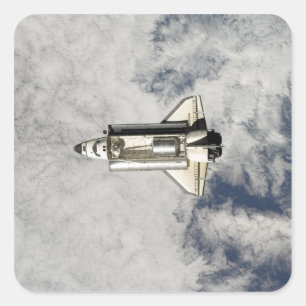 Space Shuttle Endeavour 12 Square Sticker