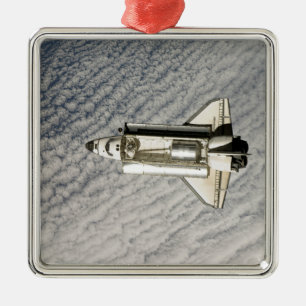 Space Shuttle Endeavour 13 Metal Tree Decoration