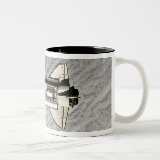 Space Shuttle Endeavour 13 Two-Tone Coffee Mug (Right)