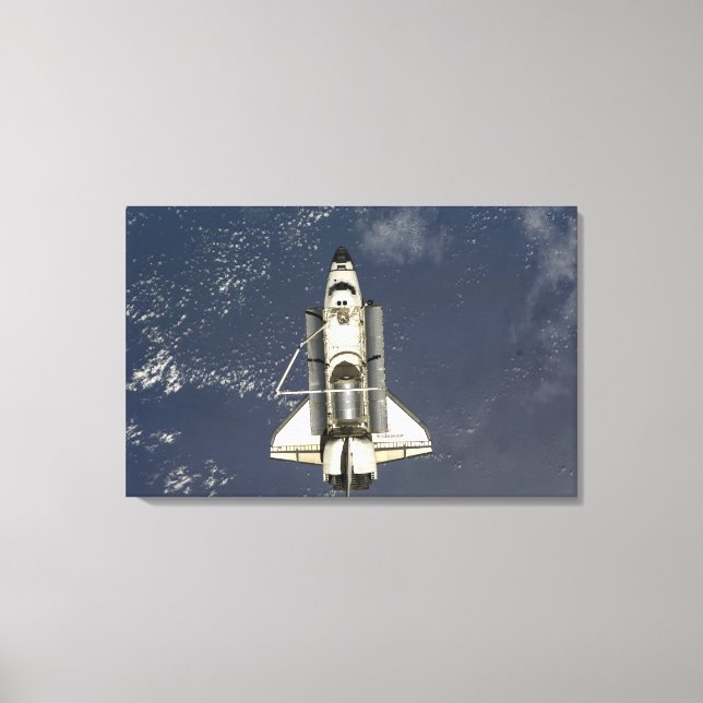 Space Shuttle Endeavour 16 Canvas Print (Front)