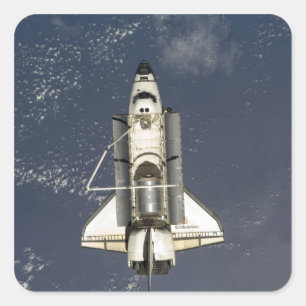 Space Shuttle Endeavour 16 Square Sticker