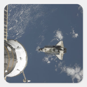 Space Shuttle Endeavour 17 Square Sticker
