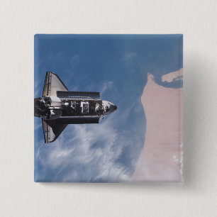 Space Shuttle Endeavour 19 15 Cm Square Badge