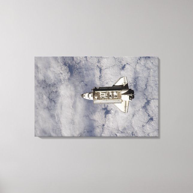Space Shuttle Endeavour 19 Canvas Print (Front)