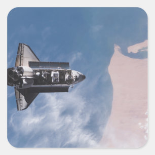 Space Shuttle Endeavour 19 Square Sticker