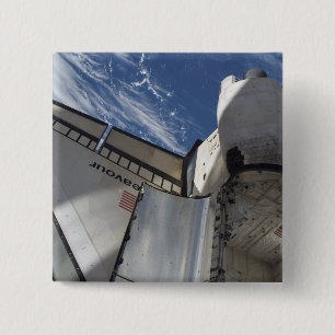 Space Shuttle Endeavour 25 15 Cm Square Badge