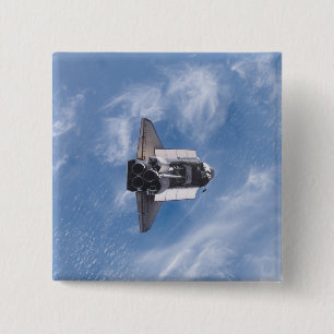 Space Shuttle Endeavour 26 15 Cm Square Badge
