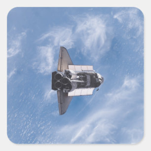Space Shuttle Endeavour 26 Square Sticker