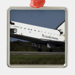 Space Shuttle Endeavour 27 Metal Tree Decoration