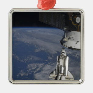 Space shuttle Endeavour 2 Metal Tree Decoration
