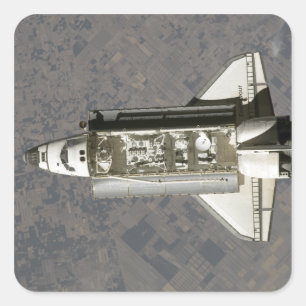Space Shuttle Endeavour 7 Square Sticker