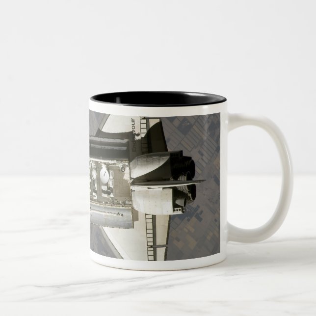Space Shuttle Endeavour 7 Two-Tone Coffee Mug (Right)