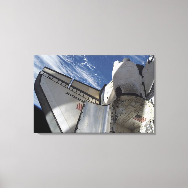 Space Shuttle Endeavour 9 Canvas Print (Front)