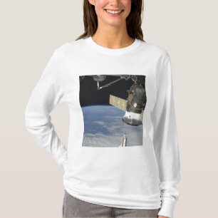 Space shuttle Endeavour, a Soyuz spacecraft T-Shirt