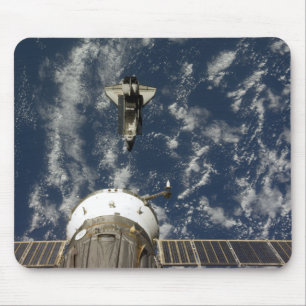 Space Shuttle Endeavour and a Soyuz spacecraft Mouse Mat