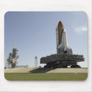 Space Shuttle Endeavour approaches the launch p Mouse Mat