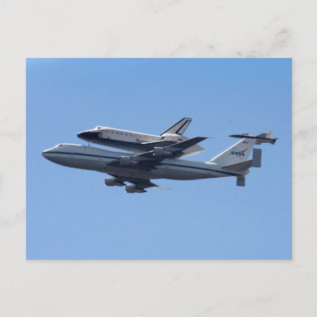 Space Shuttle Endeavour Final Flight Postcard (Front)