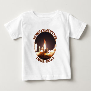 Space Shuttle Endeavour Final Launch Baby T-Shirt