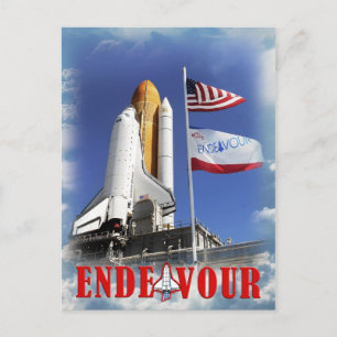 Space Shuttle Endeavour, Kennedy Space Centre Postcard
