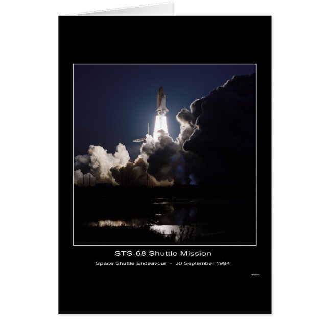 Space Shuttle Endeavour Lift-off – September 30, 1 (Front)