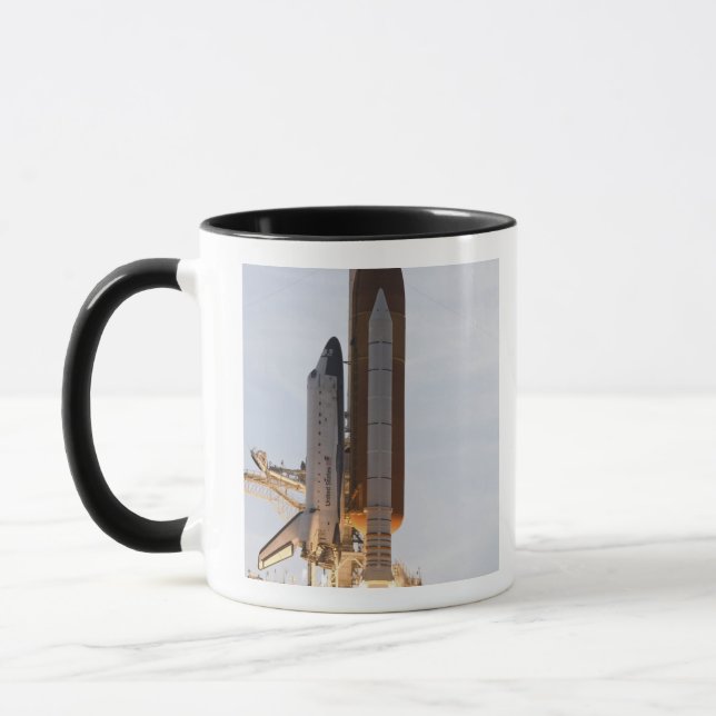 Space Shuttle Endeavour lifts off 2 Mug (Left)