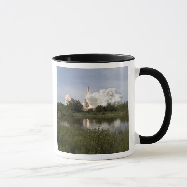 Space Shuttle Endeavour lifts off 6 Mug (Right)