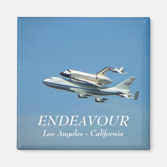 Space Shuttle Endeavour Magnet! Magnet (Front)