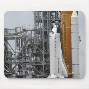 Space Shuttle Endeavour on the launch pad 2 Mouse Mat