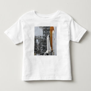 Space Shuttle Endeavour on the launch pad 2 Toddler T-Shirt