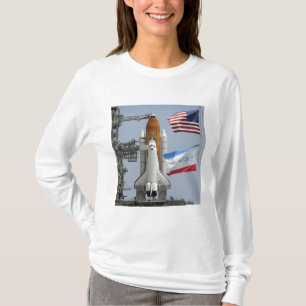 Space Shuttle Endeavour on the launch pad 3 T-Shirt