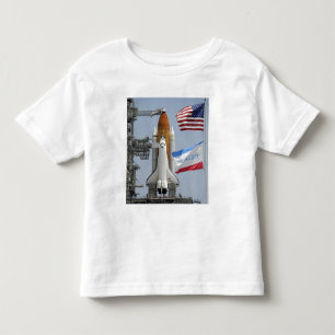 Space Shuttle Endeavour on the launch pad 3 Toddler T-Shirt