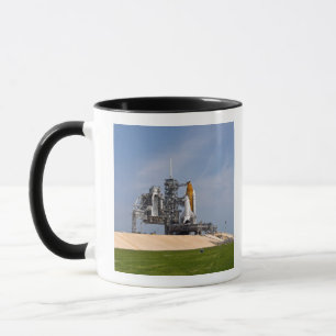 Space Shuttle Endeavour on the launch pad 4 Mug