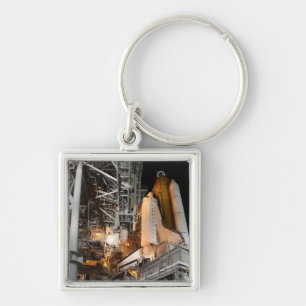 Space Shuttle Endeavour on the launch pad Key Ring