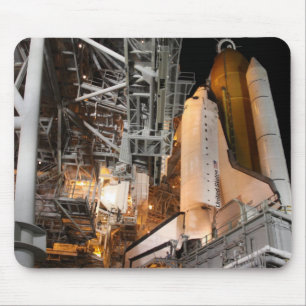 Space Shuttle Endeavour on the launch pad Mouse Mat