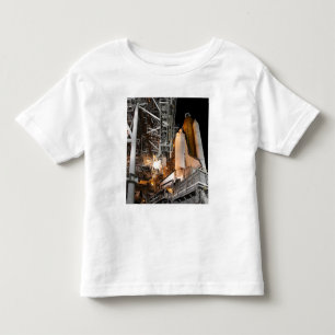 Space Shuttle Endeavour on the launch pad Toddler T-Shirt