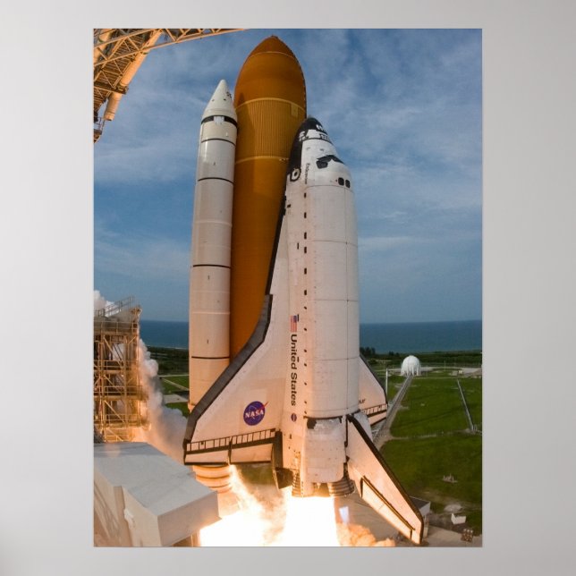 Space Shuttle Endeavour Poster (Front)