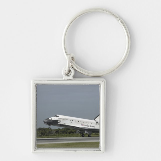 Space Shuttle Endeavour touches down Key Ring (Front)