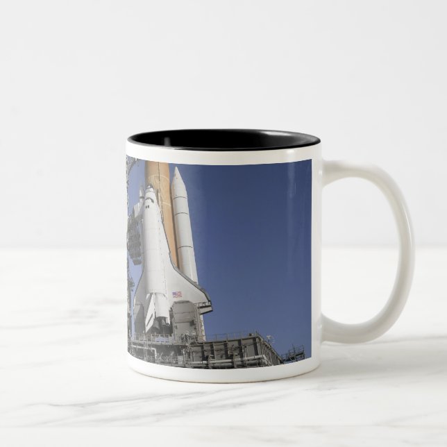 Space shuttle Endeavour Two-Tone Coffee Mug (Right)