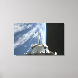 Space Shuttle Endeavour's payload bay Canvas Print