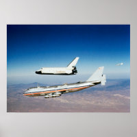 Space Shuttle Enterprise Test Flight