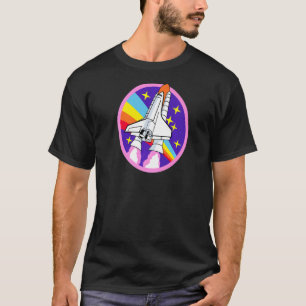 Space Shuttle Future Astronaut Rocket Robots Scien T-Shirt