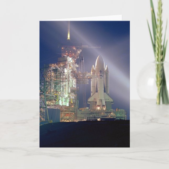 Space Shuttle Greeting Cards (Front)