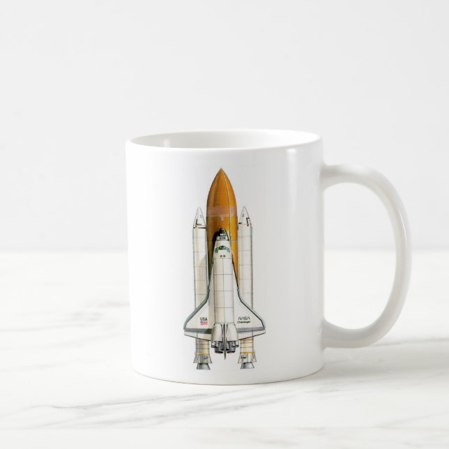 Space Shuttle I, Space Shuttle II Coffee Mug (Right)