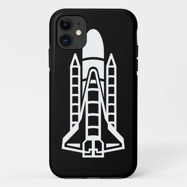 Space shuttle iPhone case | Custom phone cover (Back)