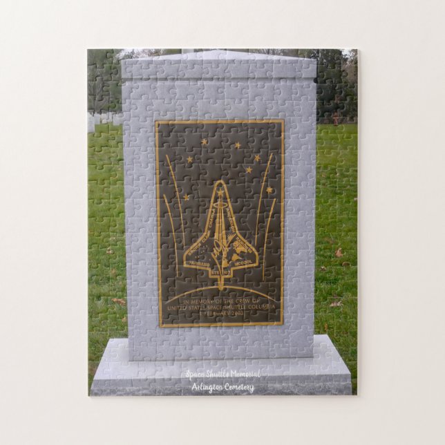 Space Shuttle Memorial Arlington Cemetery Jigsaw Puzzle (Vertical)