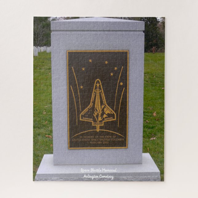 Space Shuttle Memorial Arlington Cemetery Jigsaw Puzzle (Vertical)