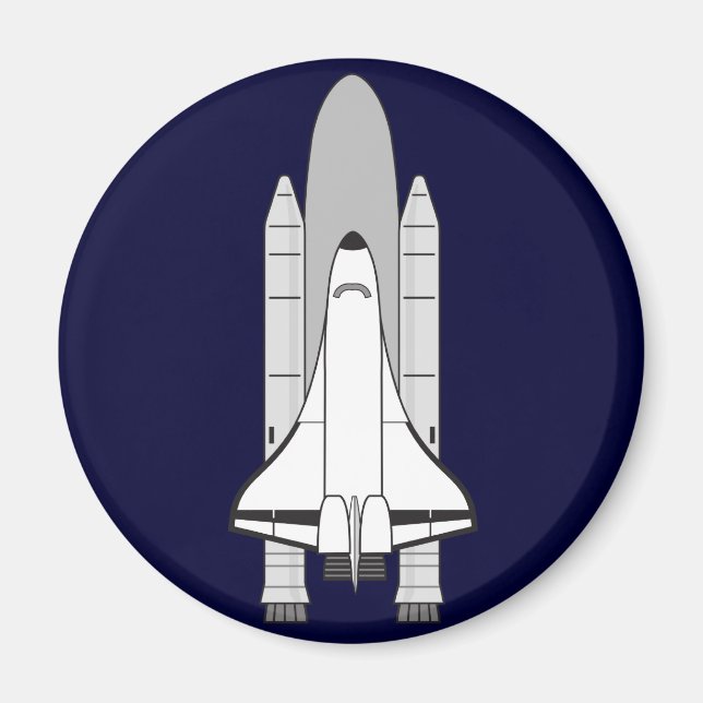 Space Shuttle Orbiter and Boosters Magnet (Front)